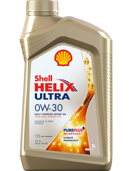 Моторное масло SHELL 0W30 HELIX ULTRA, 1л
